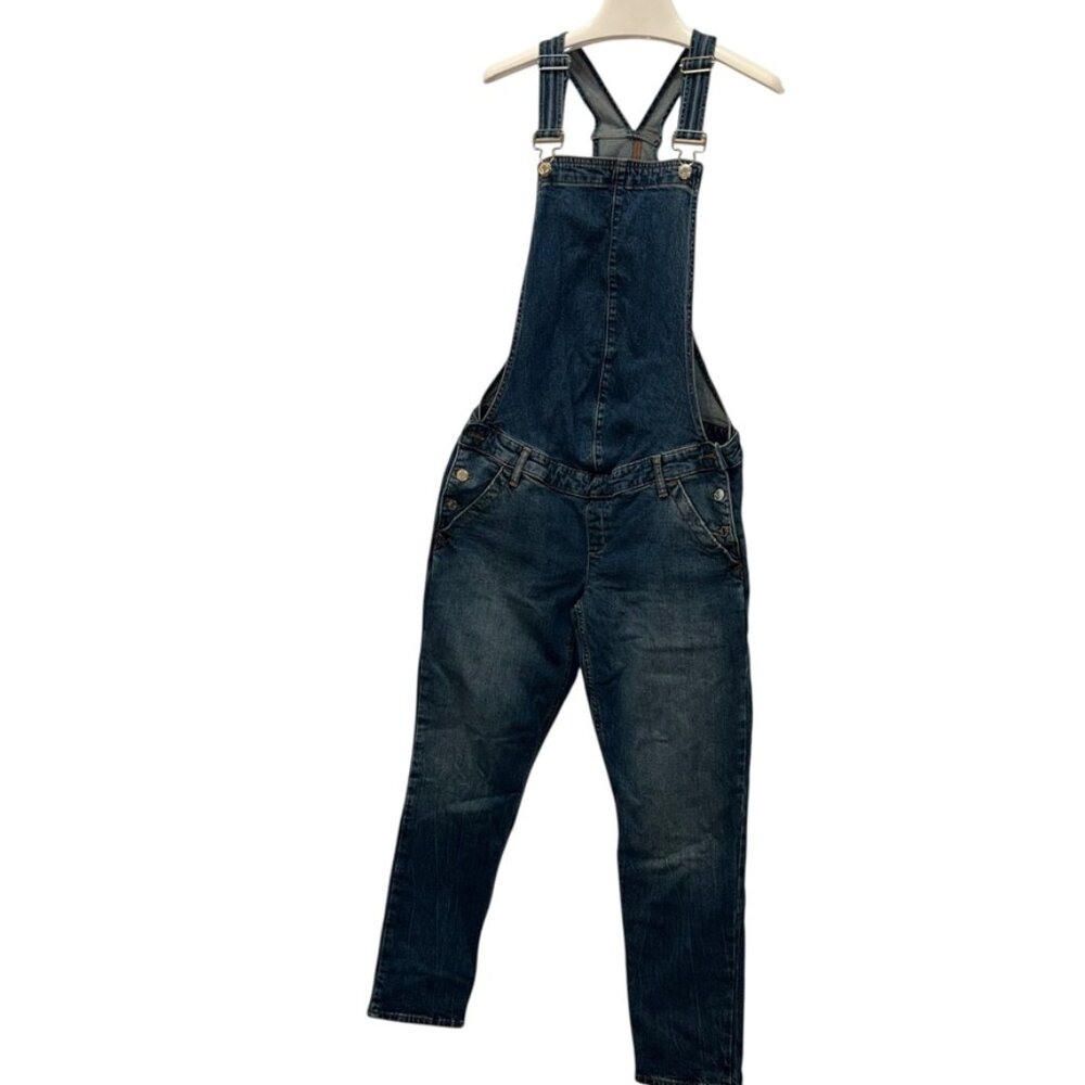 GAP vintage blue jeans tapered leg OVERALLS pants S